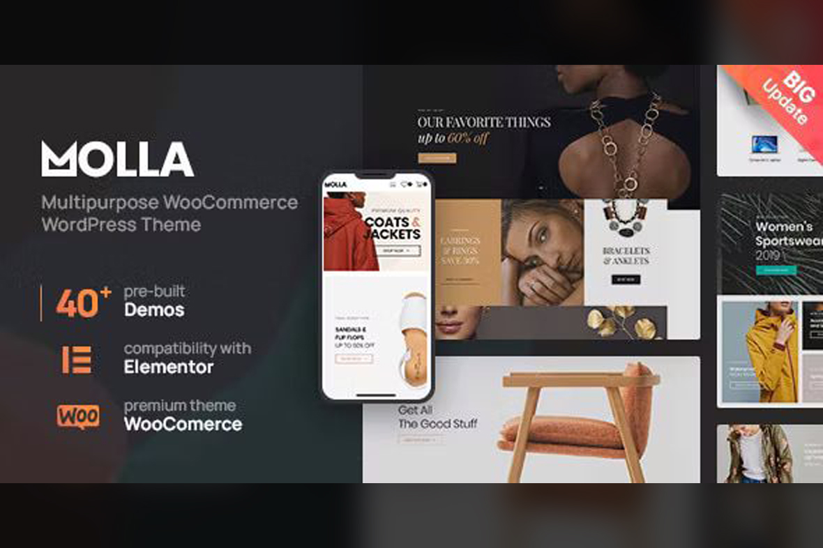 Molla Multi-Purpose WooCommerce Theme v1.5.10