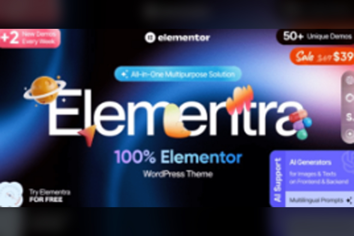Elementra – Elementor WordPress Theme v1.0.7