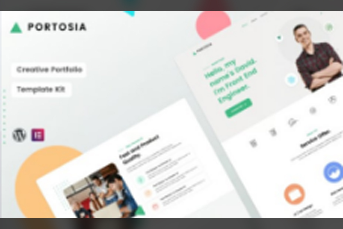 Portosia Creative Portfolio Template Kit October 31, 2025