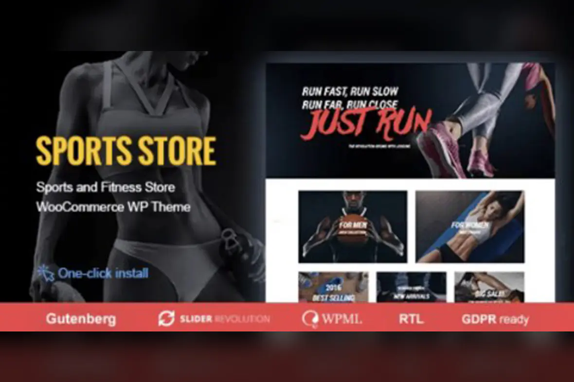 Sports Store – Sports Clothes and Fitness Equipment Store WP Theme v1.2.7