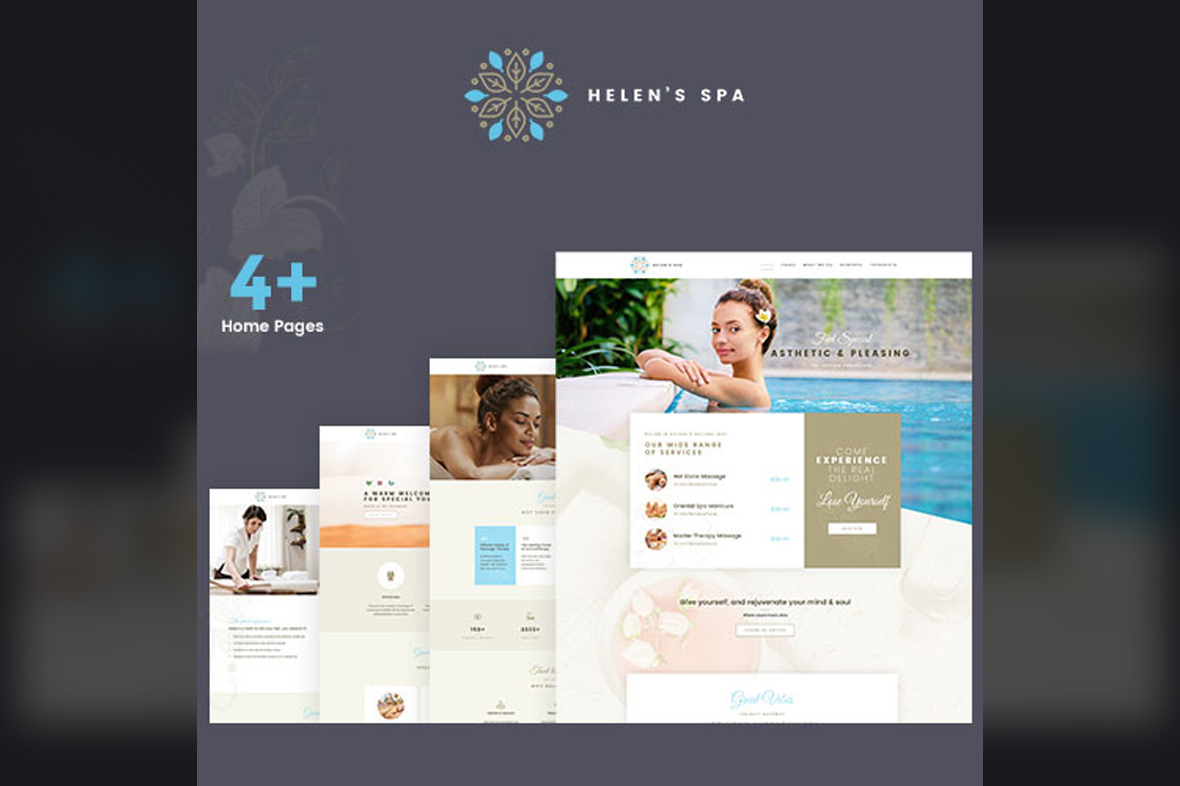 Helen’s Spa – Beauty Spa, Health Spa & Wellness WordPress Theme v3.5