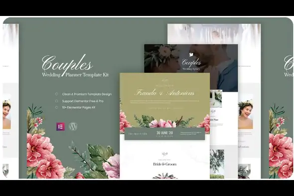 Couples – Wedding Planner Template Kit