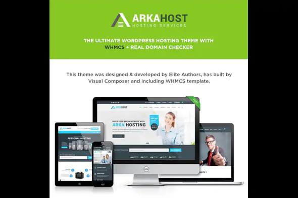 Arka Host – WHMCS Hosting, Shop & Corporate WordPress Theme