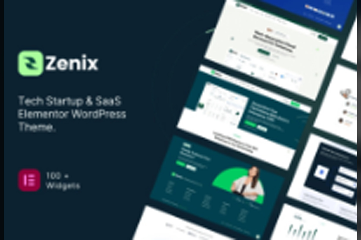 Zenix – Tech Startup and SaaS WordPress Theme v5.0