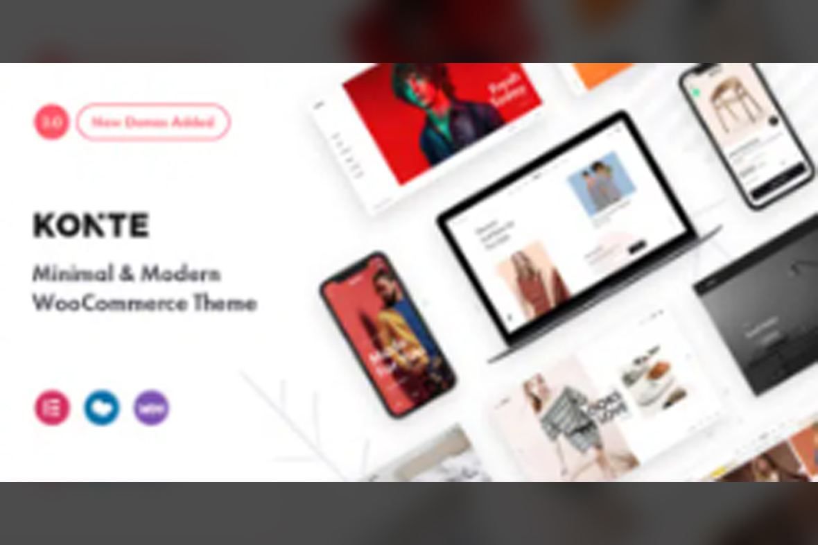 Konte Minimal and Modern Theme v2.4.2