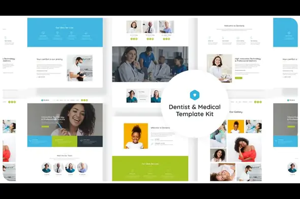 Dentario – Being a Dentist and a Medical Practitioners Elementor Template Kit