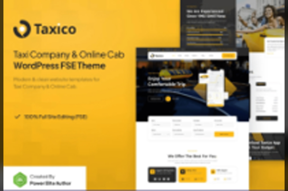 Taxico – Taxi Company and Online Cab Service Theme v1.0.3