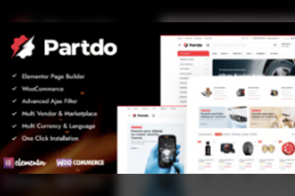 Partdo – Auto Parts and Tools Shop WooCommerce Theme v1.3.8