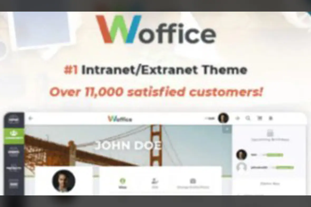 Woffice – Intranet Extranet WordPress Theme v5.4.19