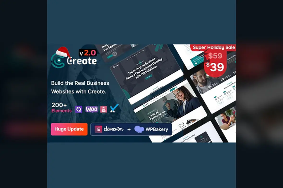 Creote – Corporate & Consulting Business WordPress Theme v2.8.3