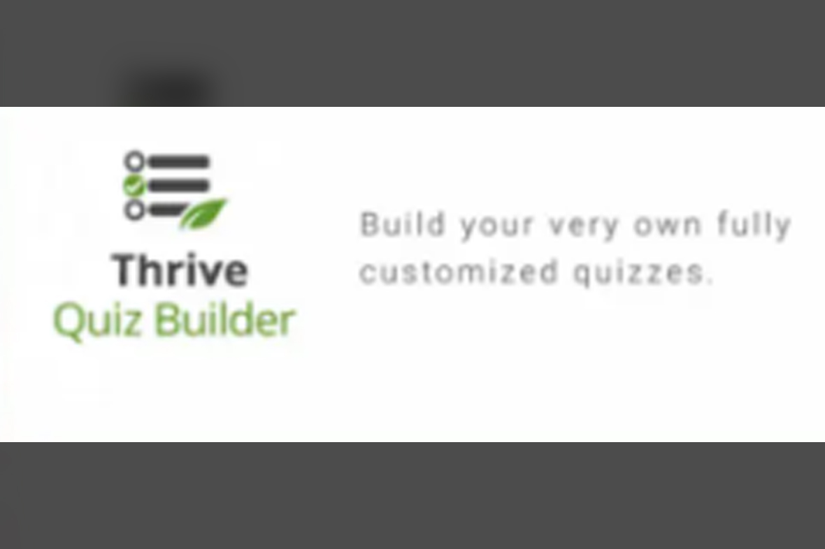 Thrive Quiz Builder v10.7.3