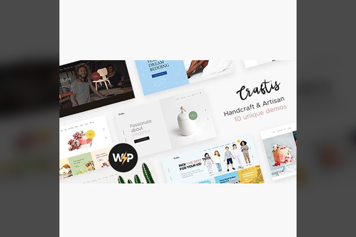 Craftis – Handmade, Handcraft & Artisan WordPress Theme + WCFM v1.2.7
