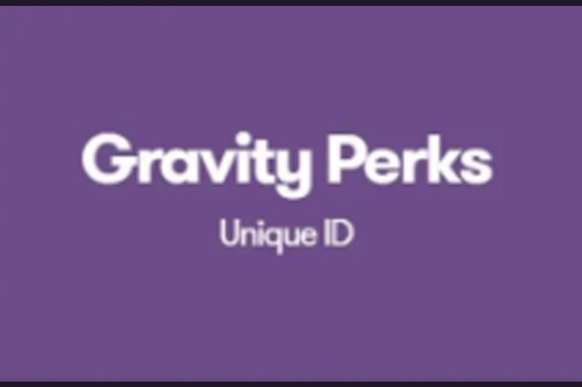 Gravity Perks Unique ID Plugin v1.5.19