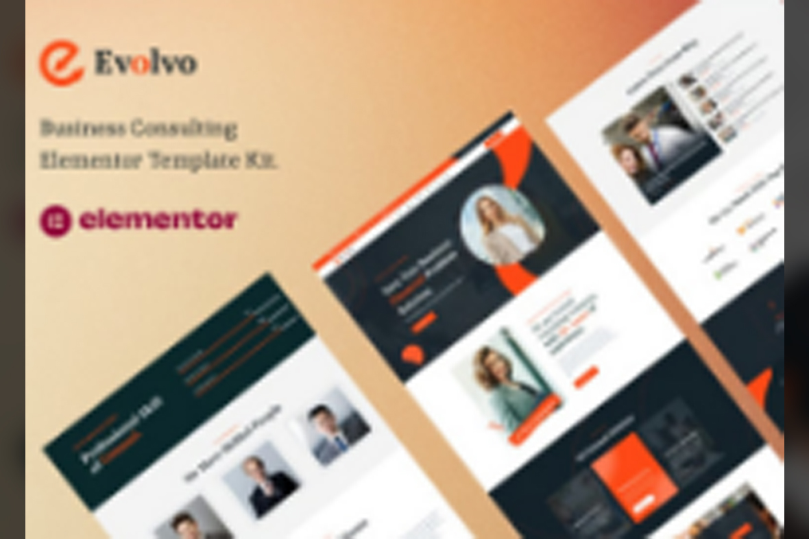 Evolvo – Business Consulting Elementor Template Kit August 19, 2025