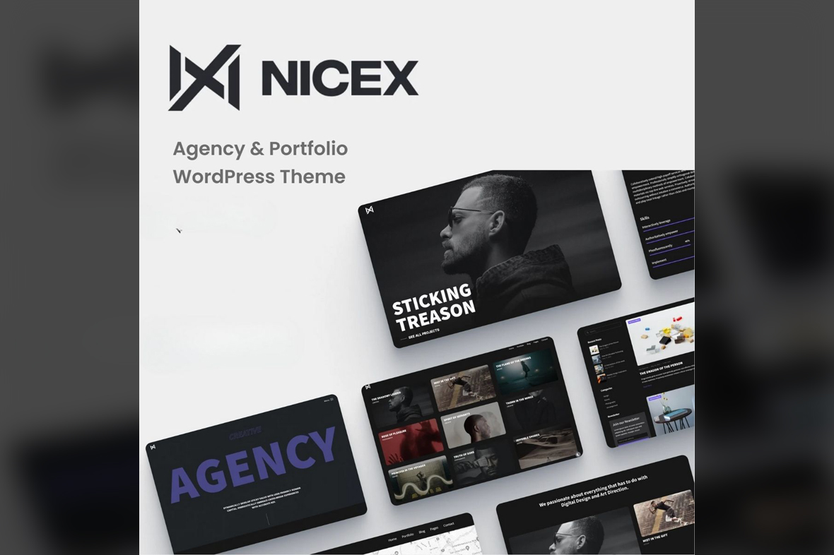 Nicex – Creative Portfolio Theme v1.1.2