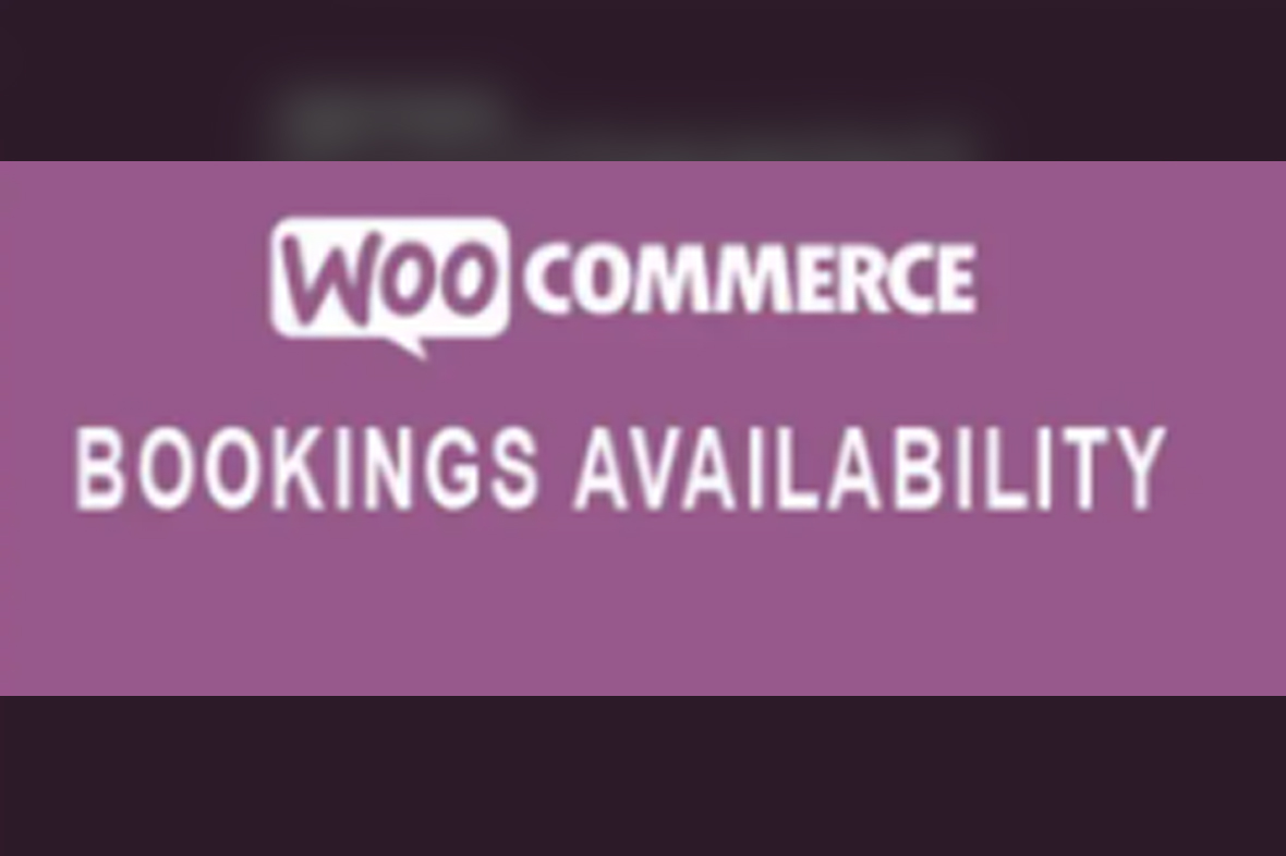 WooCommerce Bookings Availability v1.3.2