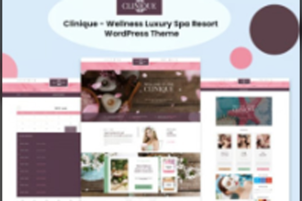 Clinique – Wellness Luxury Spa Resort WordPress July 18, 2025