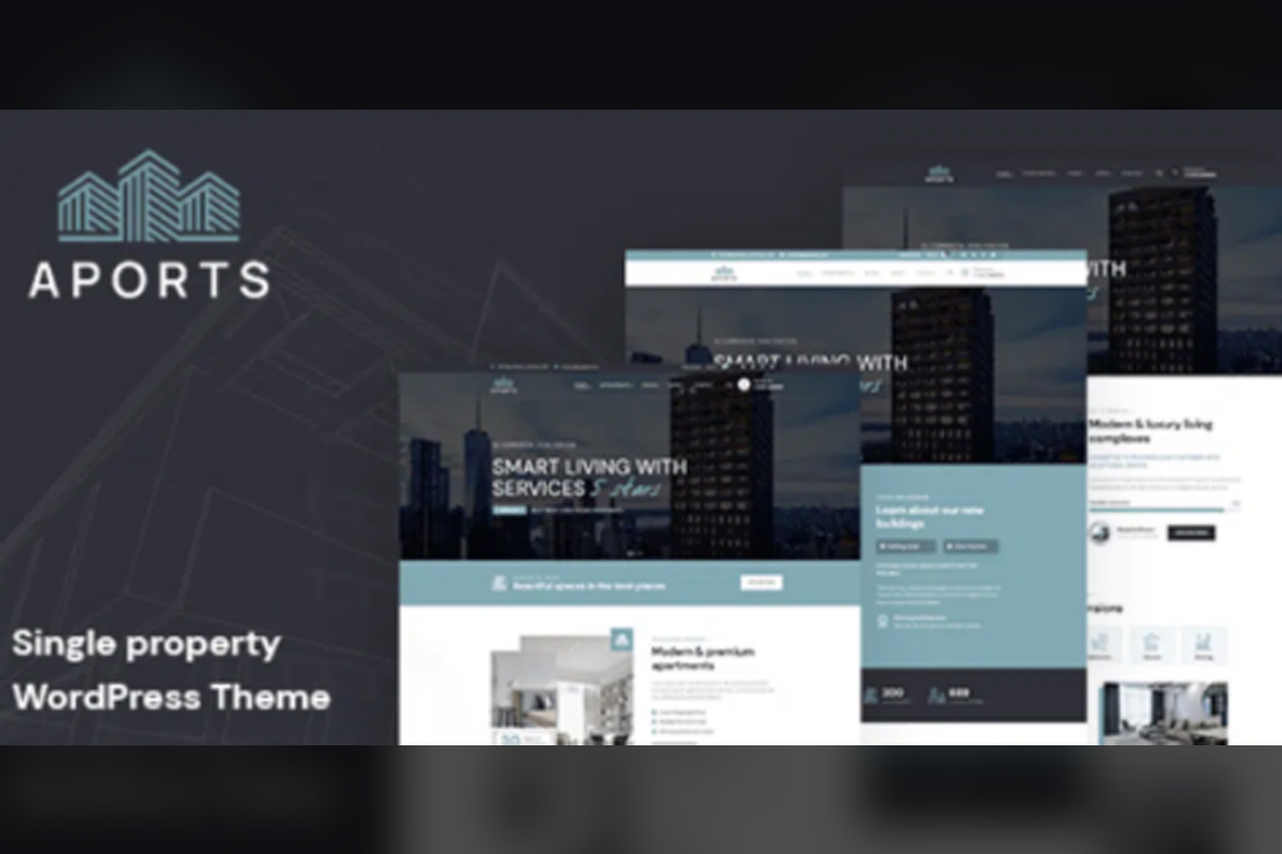 Aports – Single Property WordPress Theme v1.1.0