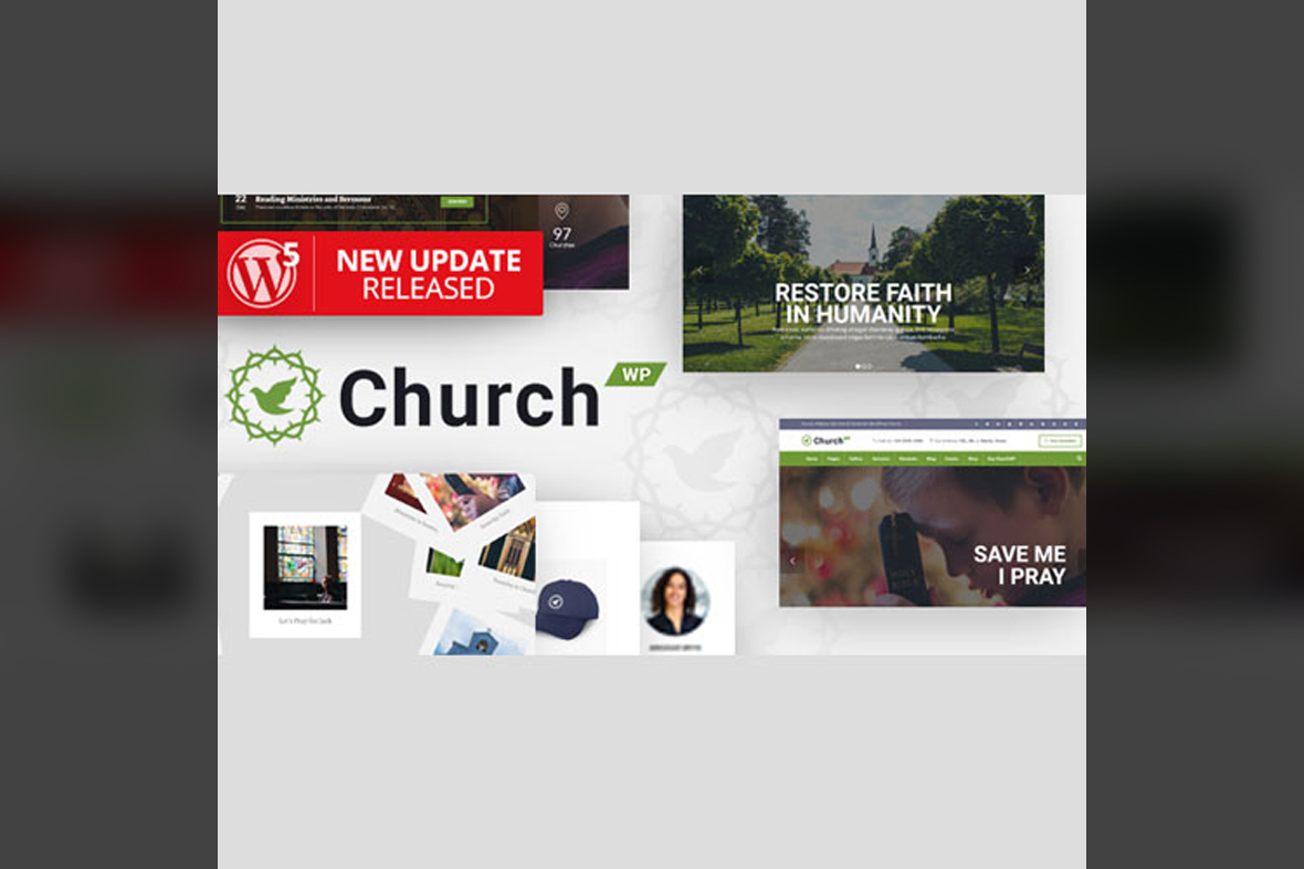 ChurchWP – A Contemporary WordPress Theme for Churches v2.3