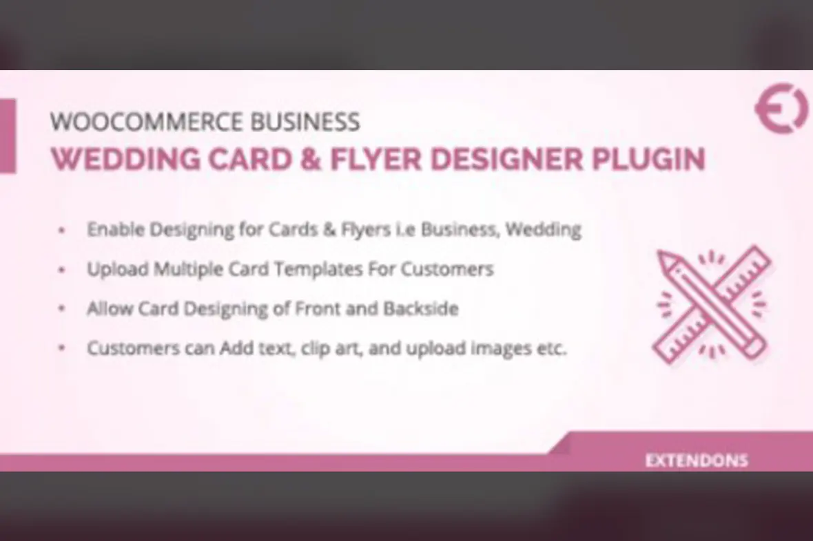 WooCommerce Business, Wedding Card and Flyer Designer v1.0.6