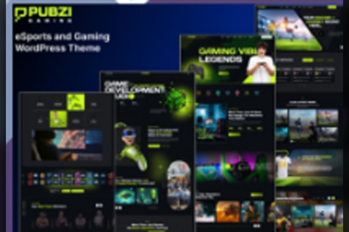 Pubzi – eSports and Gaming WordPress Theme v1.0.0