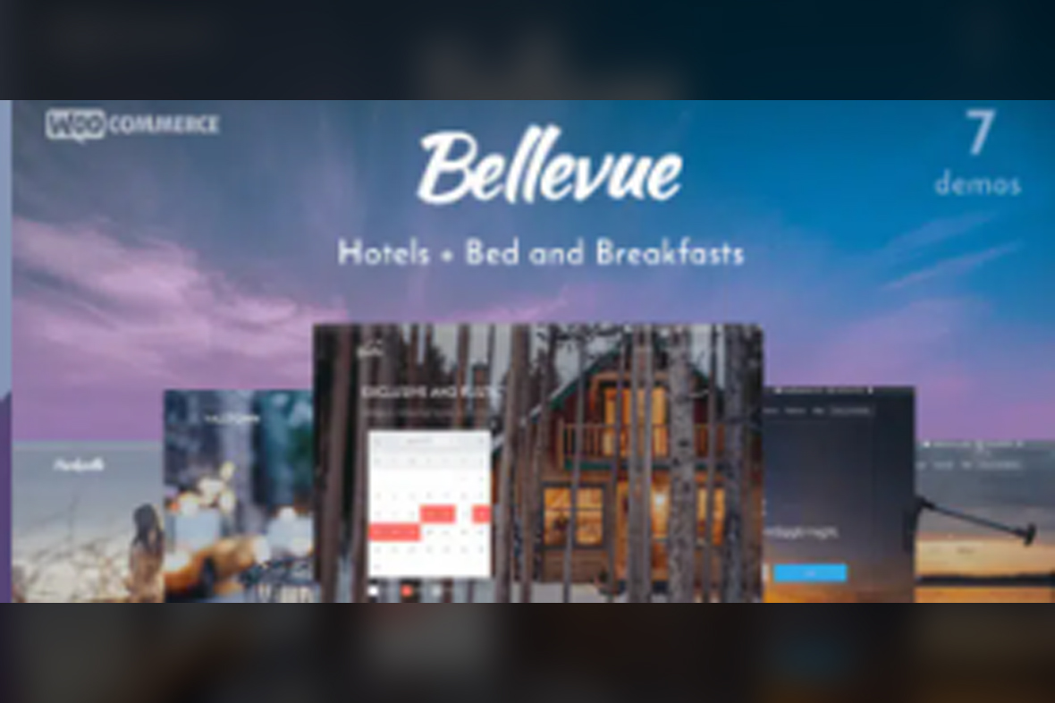 Bellevue – Hotel Bed and Breakfast Booking Calendar Theme v4.2.7