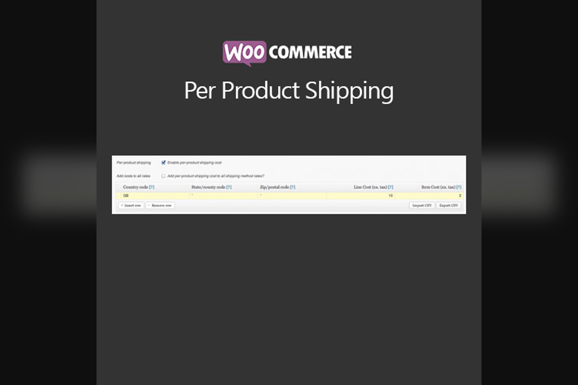 WooCommerce Per Product Shipping v2.7.3