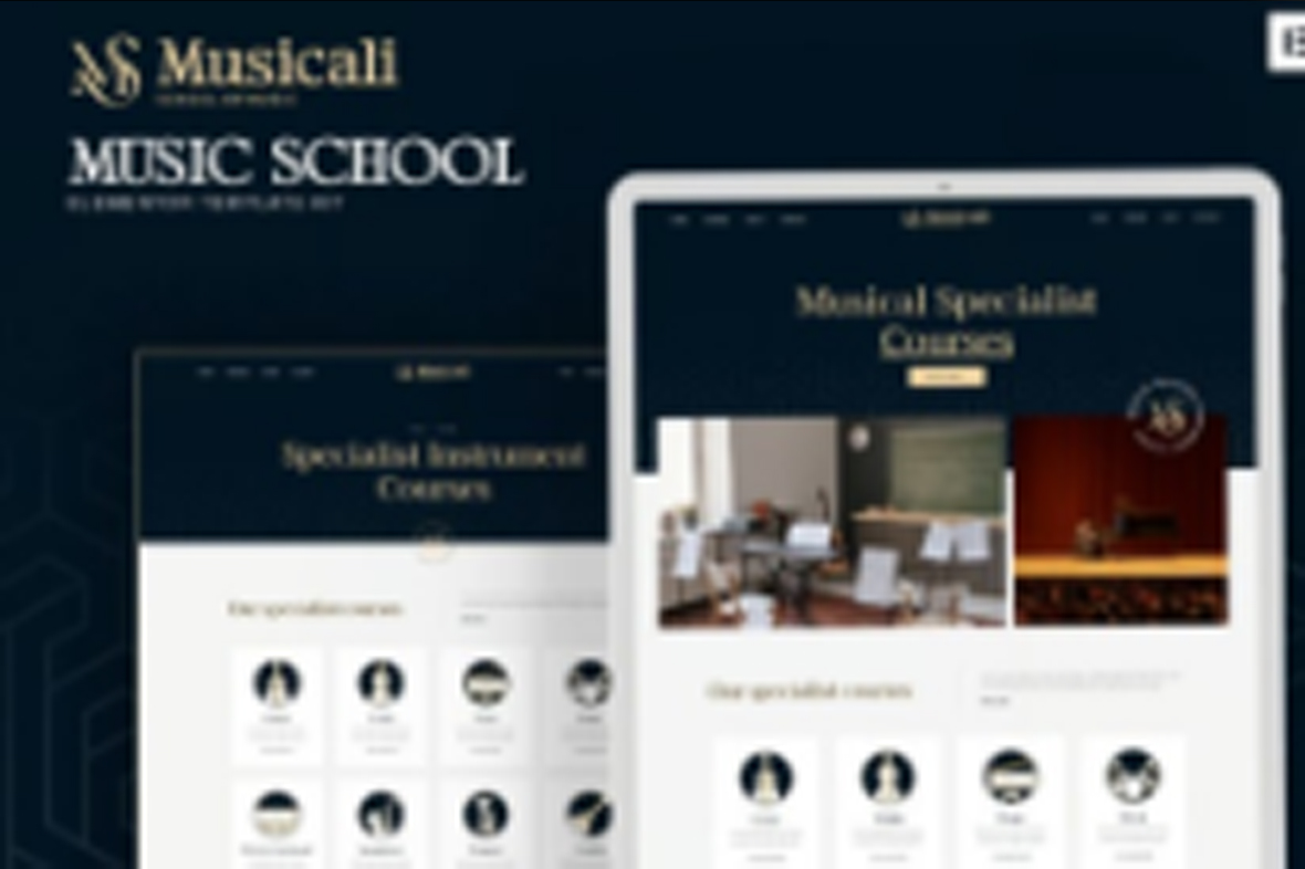 Musicali – Music School Elementor Template Kit May 24, 2025