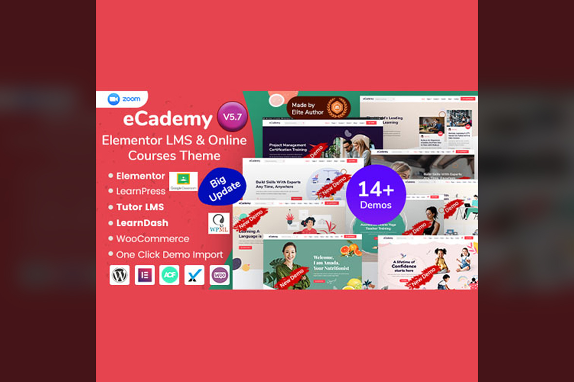 eCademy – Education LMS & Online Coaching Courses WordPress Theme v7.0