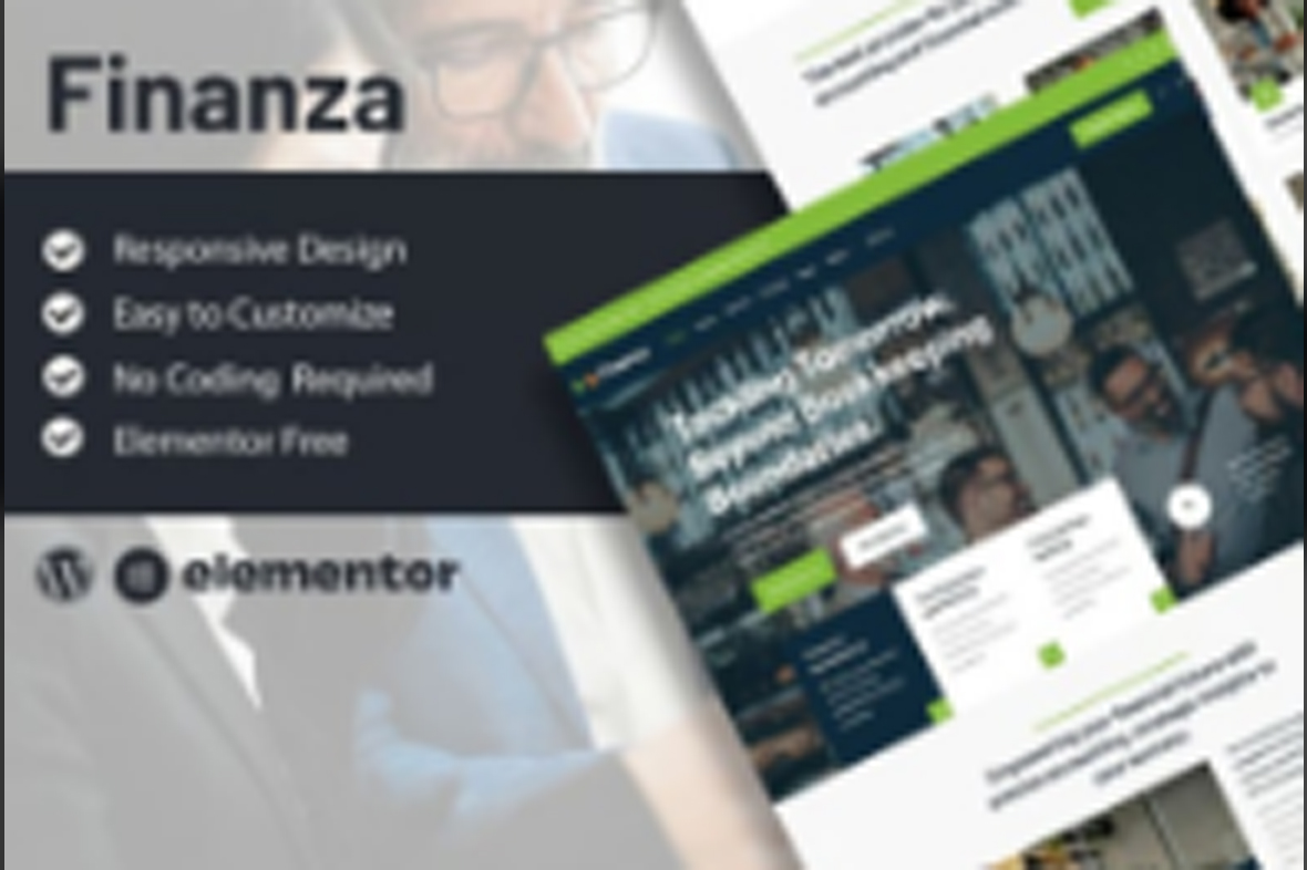 Finanza – Finance and Accounting Company Elementor Template Kit July 10, 2025
