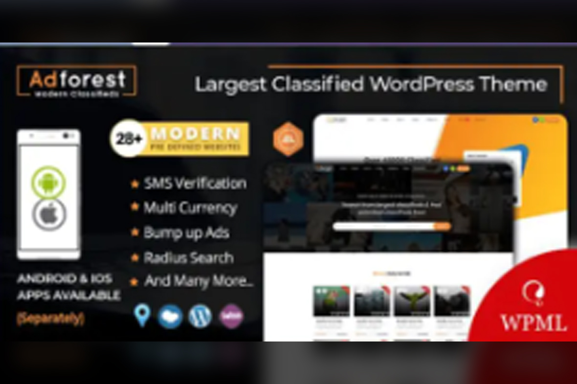 AdForest Classified Ads WordPress Theme v6.0.4