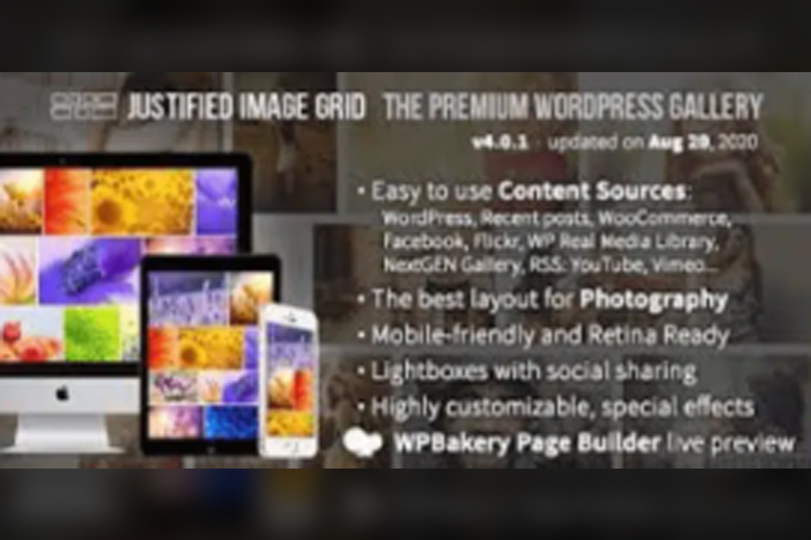 Justified Image Grid – Premium WordPress Gallery v4.7.2