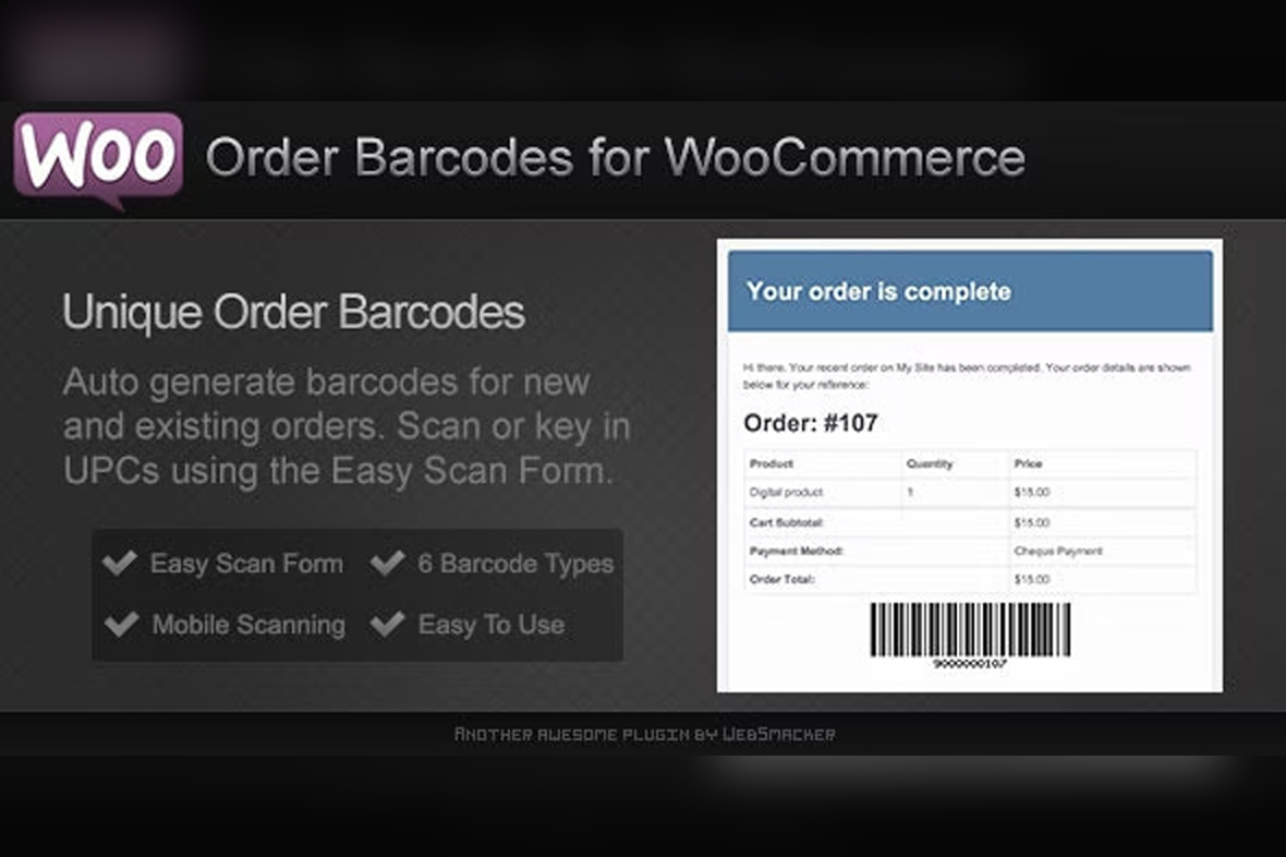 WooCommerce Order Barcodes v1.8.4