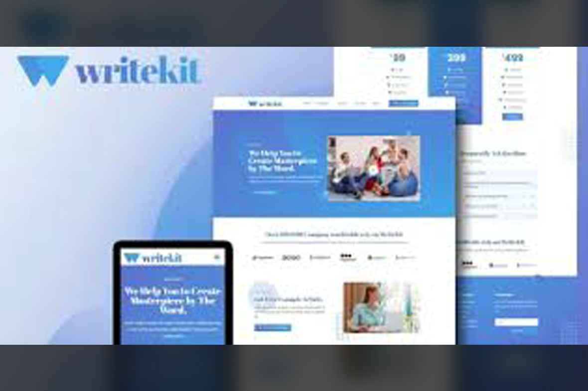 WriteKit – Content Writing Services Agency Elementor Template Kit October 8, 2025
