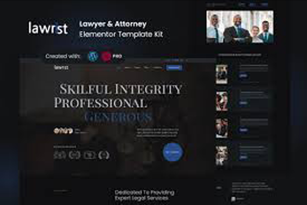 Lawrist – Lawyer and Attorney Elementor Pro Template Kit June 19, 2025