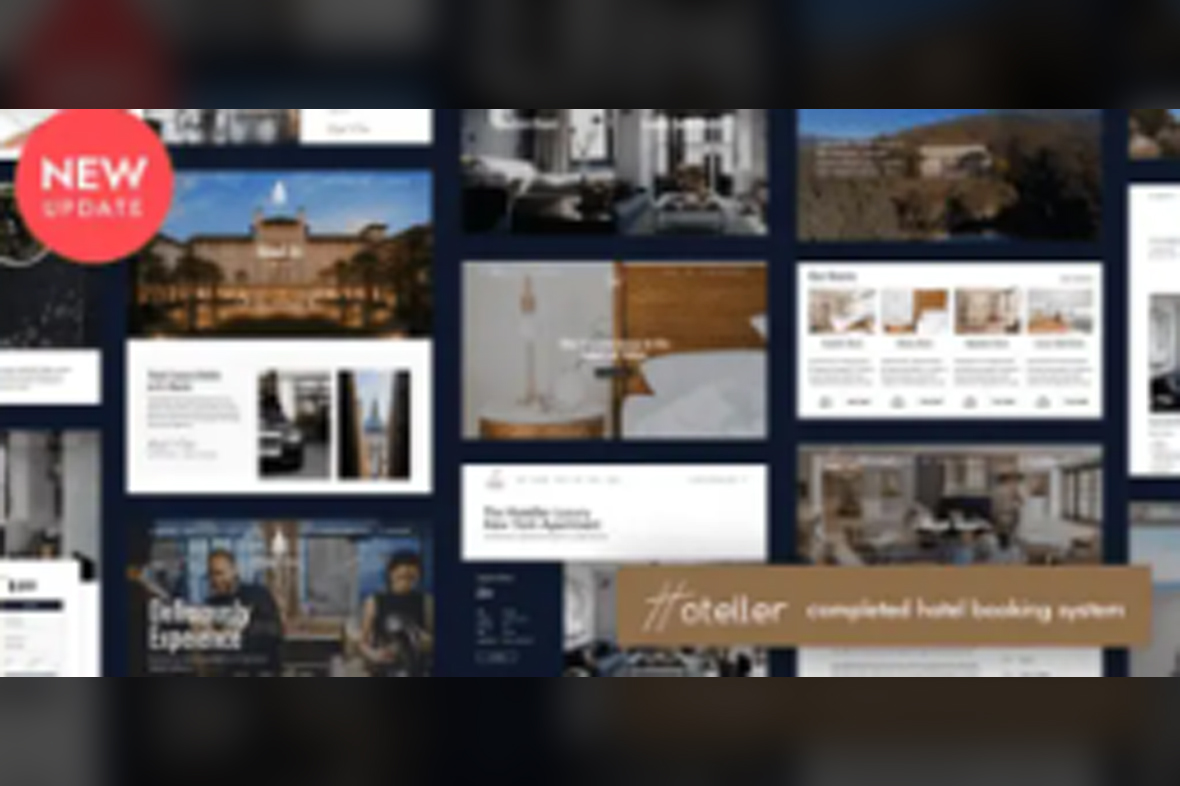 Hoteller Hotel Booking WordPress v6.8.5