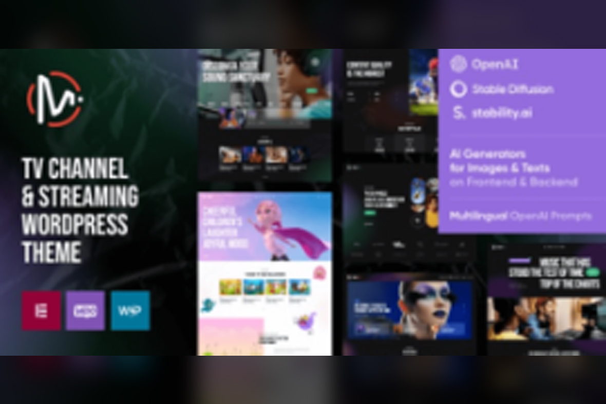 MediaFlex – TV Channel and Streaming WordPress Theme v1.7