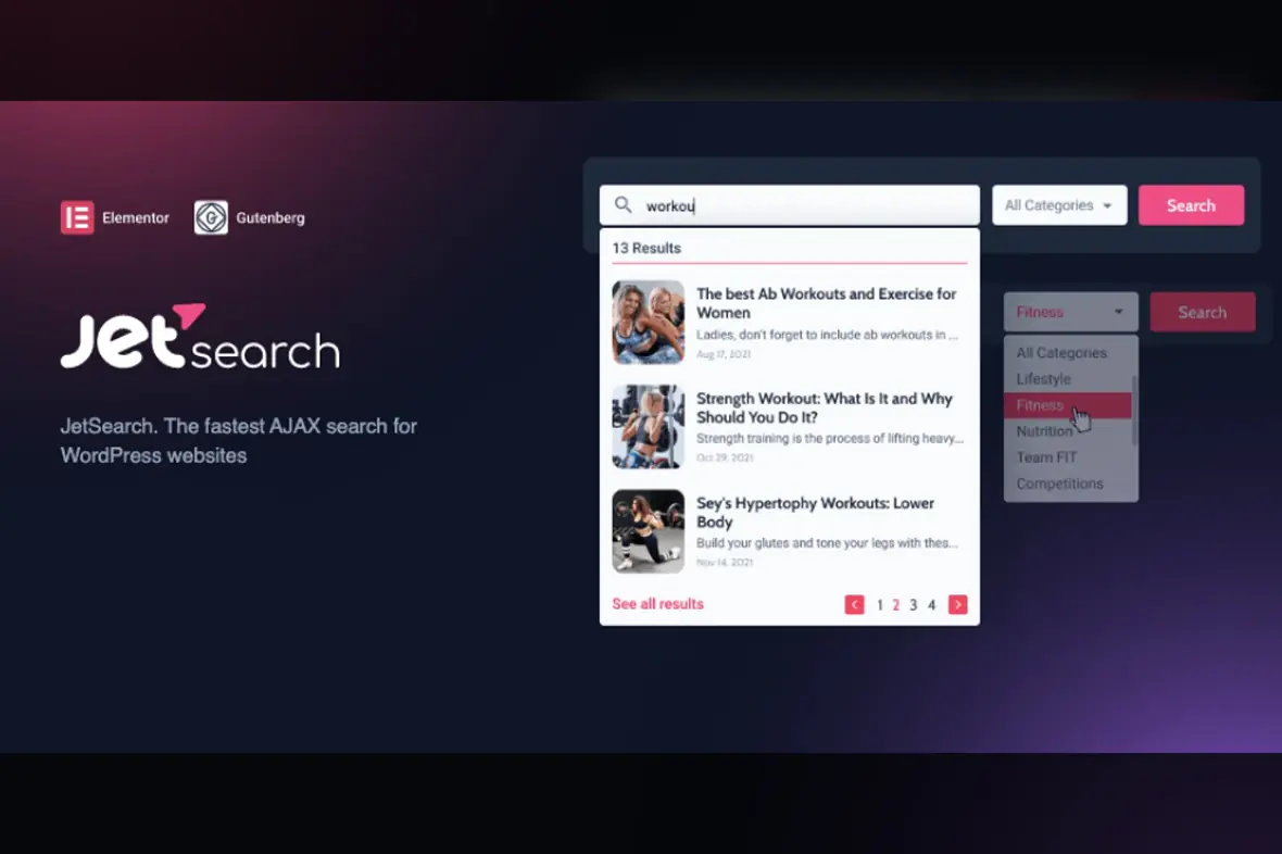 JetSearch For Elementor v3.5.7