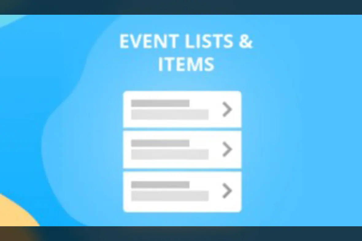 EventOn Lists and Items v0.12