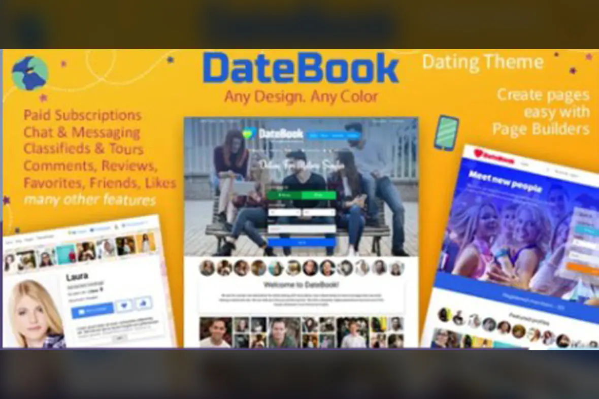 DateBook – Dating WordPress Theme v4.8.6