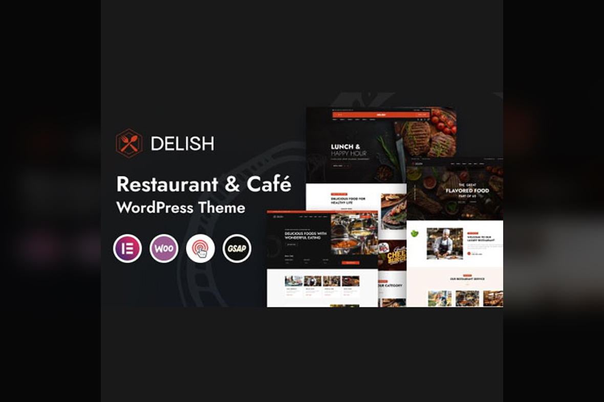 Delish – Restaurant & Cafe WordPress Theme v1.0.2