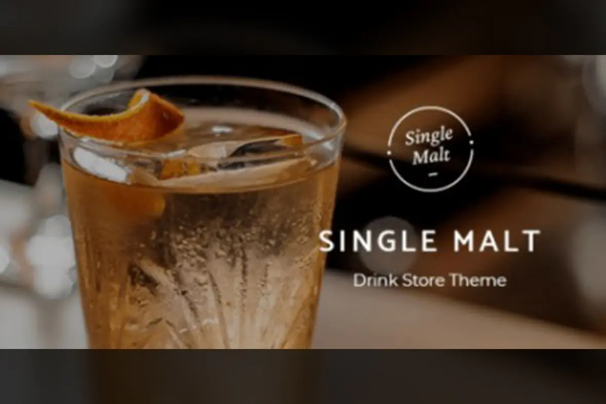 SingleMalt – Drink Store WordPress Theme v1.3