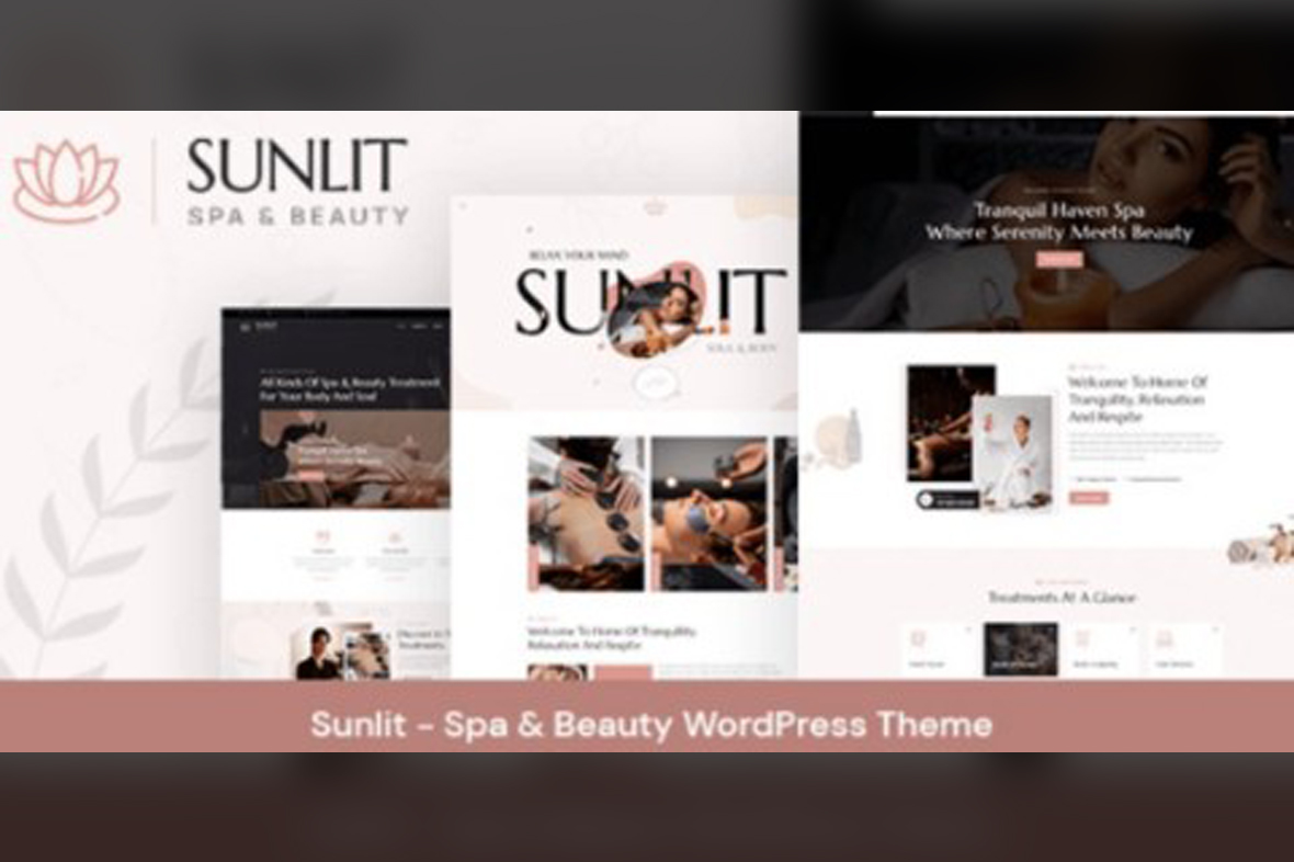 Sunlit – Spa and Beauty WordPress Theme v1.0.4