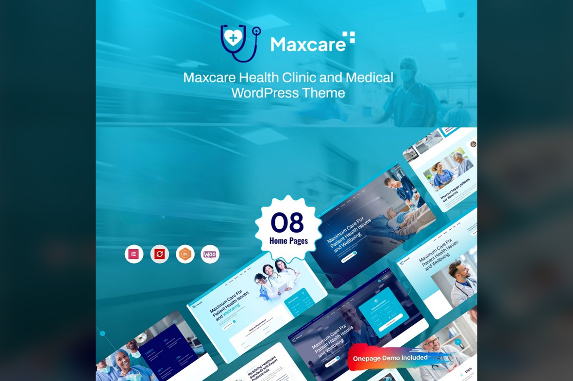 Maxcare – Health & Medical WordPress Theme v1.0.0