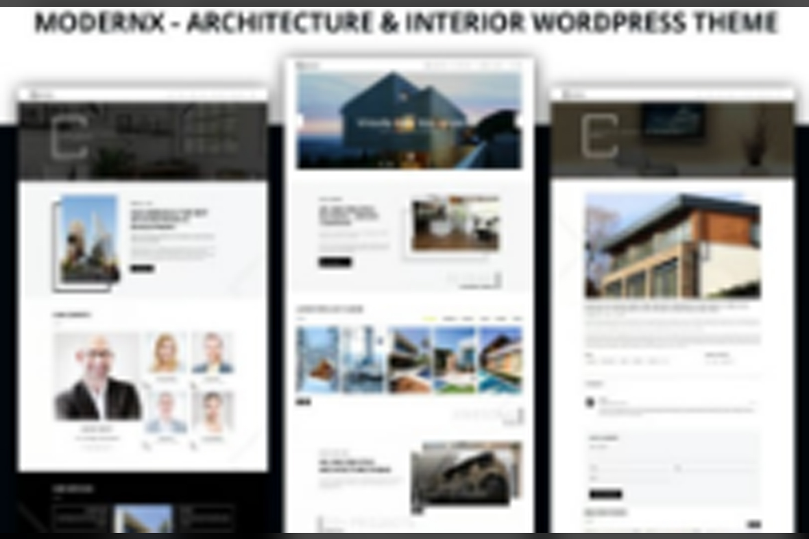 Modernx – Architecture and Interior WordPress Theme v1.0