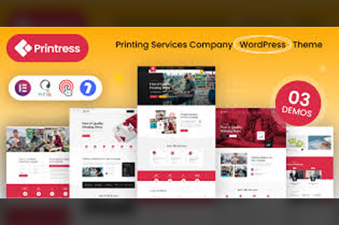 Printress – Printing Services Company WordPress v1.1.0