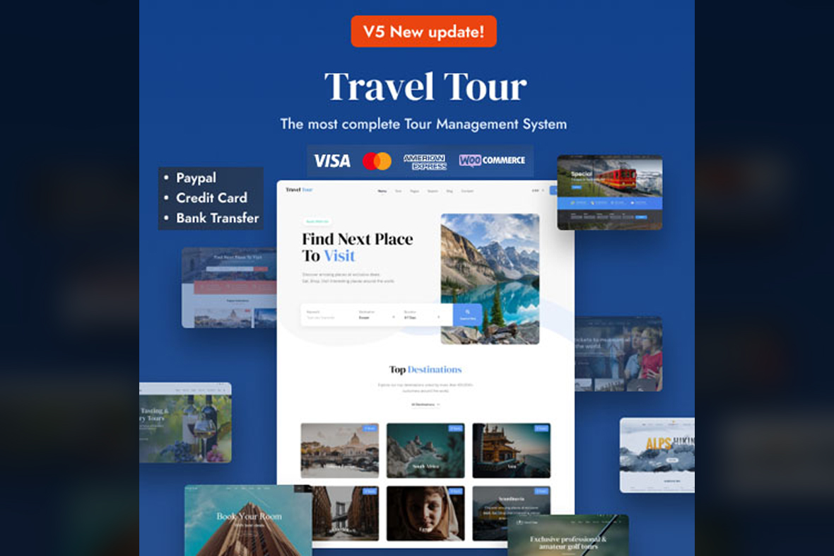 Travel Tour – Travel Booking WordPress v5.2.9