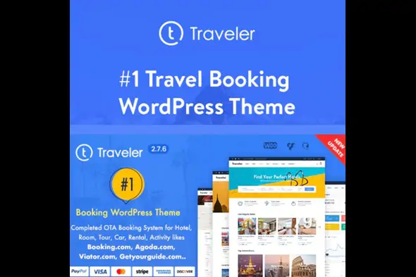 Travel Booking WordPress Theme – Book Your Perfect Travel Website