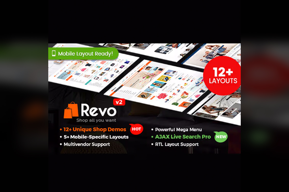 Revo - Multipurpose WooCommerce WordPress Theme v4.0.26