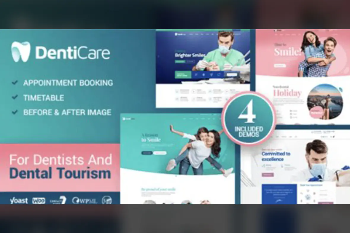 DentiCare – Medical, Dentist and Dental Clinic v1.4.0